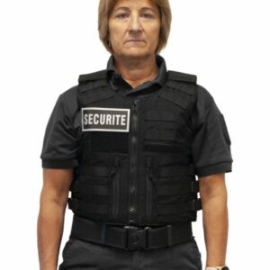 Gilet pare balles IIIA Full Tactical SECURITY Femme NIJ IIIA 0101.04 10 JOULES (LPSA)