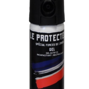 AÉROSOL GEL LACRYMOGÈNE ANTI-AGRESSION FORCE LE PROTECTEUR - 50 ML (LPSA)