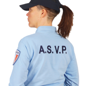 POLO ASVP CIEL MANCHES LONGUES GK Pro)
