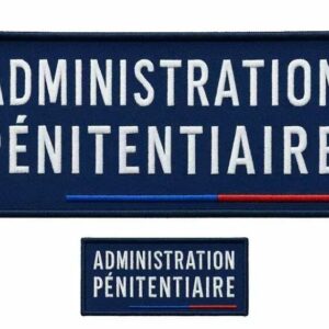 Jeu de bandes brodées Administration Pénitentiaire France (AMG)