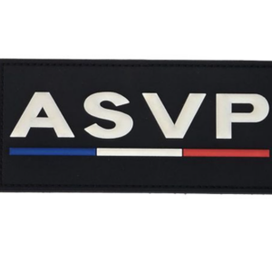 Flap ASVP gomme noir 130 x 60 mm (LPSA)