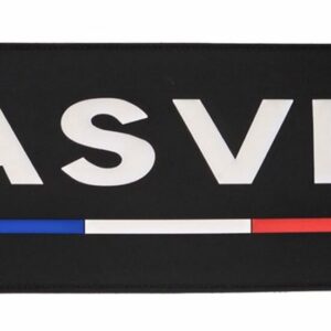 Flap ASVP gomme noir 280 x 130 mm (LPSA)