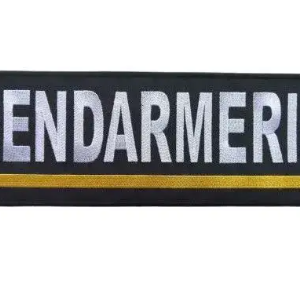 Bande brodee peloton de Gendarmerie 4 Coloris (AMG)