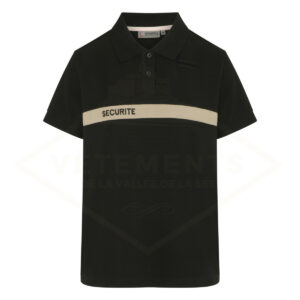 POLO SÉCURITÉ PRIVÉE MC NBG FEMME (VVS)