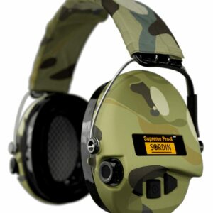 Casque anti-bruit Suprême Pro-X LED camo serre-tête tissu camo (A10)