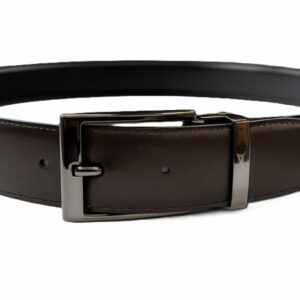 CEINTURE CUIR | Réversible noir/marron (VVS)