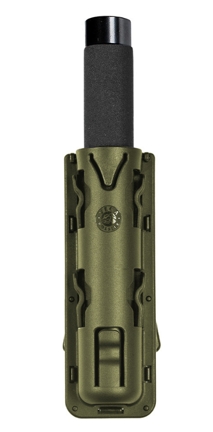 Porte-bâton rotatif 8VP60 vert olive pour ceinture/ceinturon (A10)