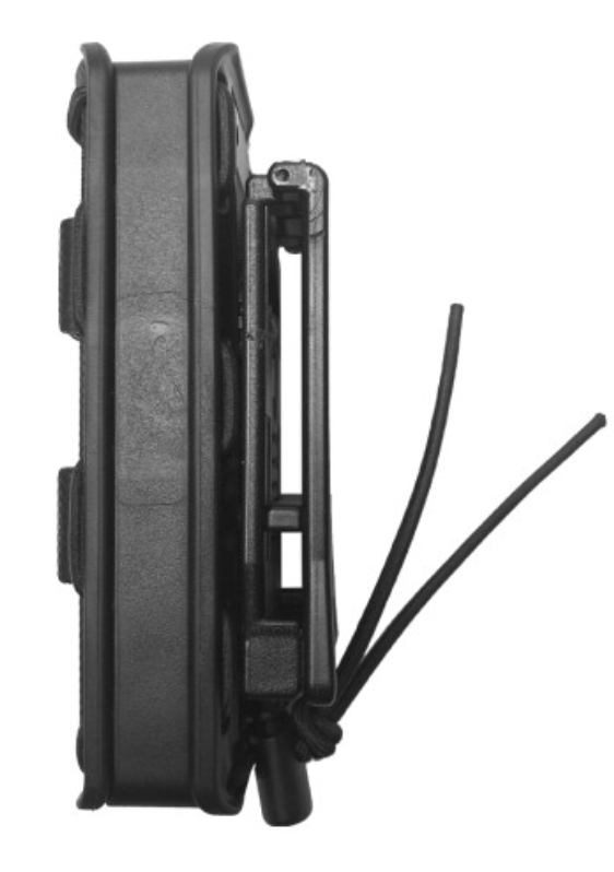 Porte-bâton télescopique 16 à 28'' Bungy 8BL16 noir (A10) – Image 4